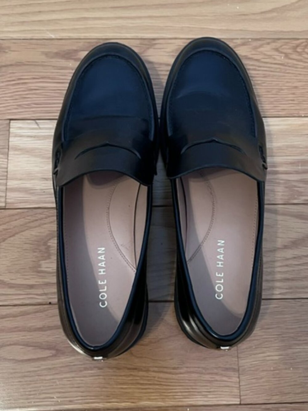 Cole Haan Geneva Platform Penny Loafer, Size 7.5
